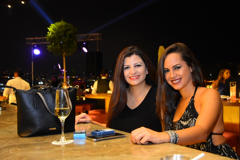 Nathaly Safy and Rabih Rahal at The View